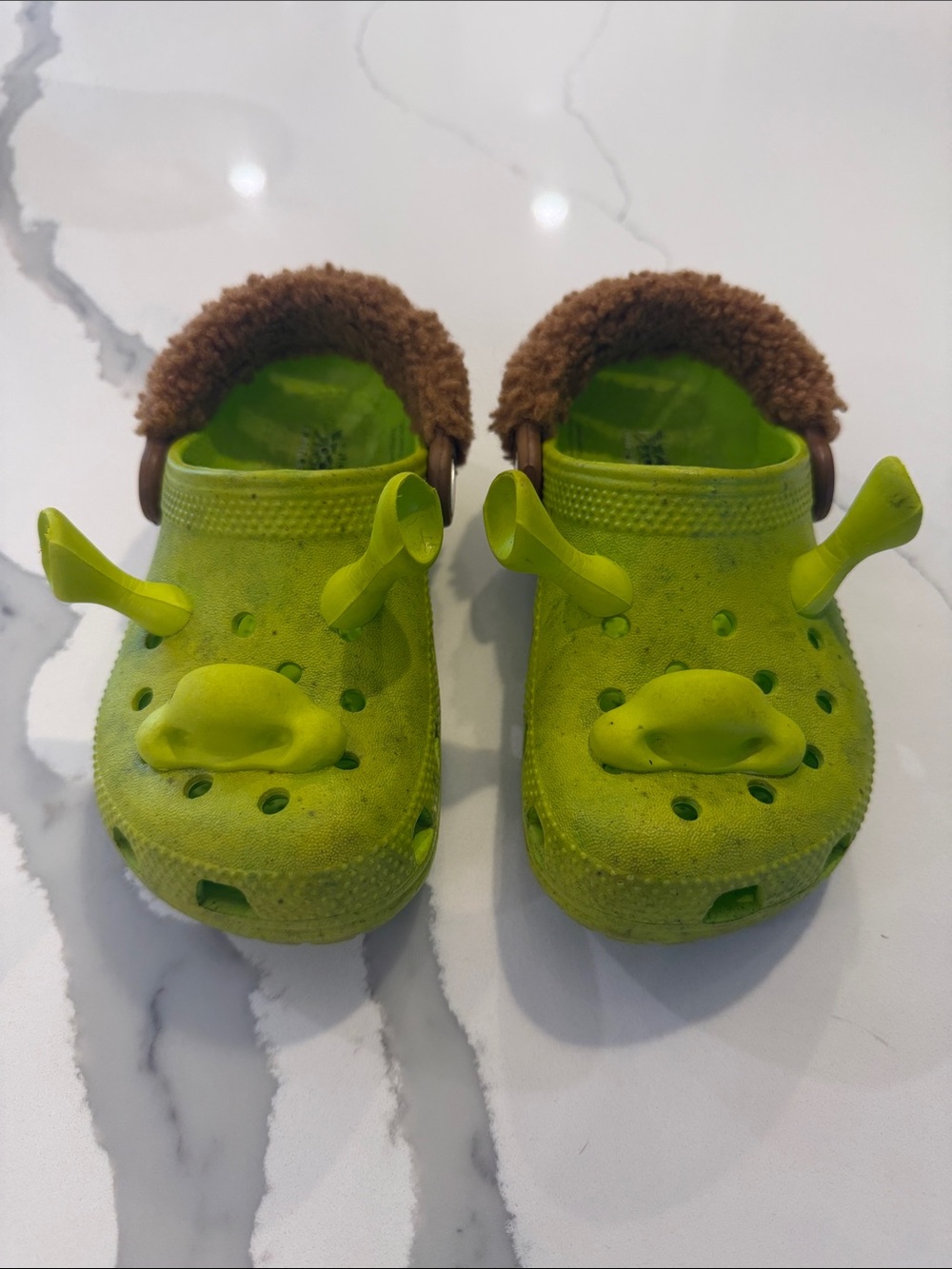 Crocs Kids' Green Shrek Clogs Size C10